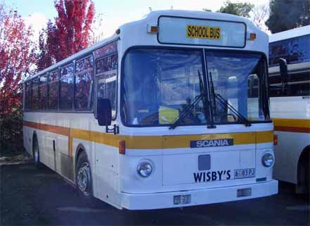 Scania N113CRB Ansair Tasmania Wisbys